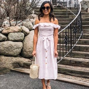 Off the shoulder dress